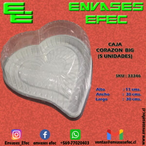 CAJA CORAZON BIG (5 UNIDADES)