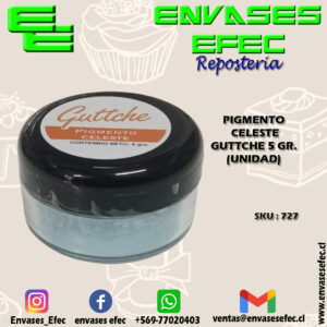 PIGMENTO CELESTE GUTTCHE 5 GR. (UNIDAD)