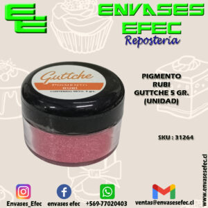 PIGMENTO RUBI GUTTCHE 5 GR. (UNIDAD)