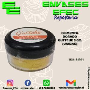 PIGMENTO DORADO GUTTCHE 5 GR. (UNIDAD)