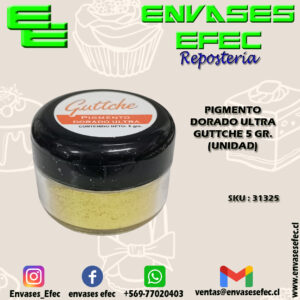 PIGMENTO DORADO ULTRA GUTTCHE 5 GR. (UNIDAD)