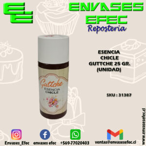 ESENCIA CHICLE GUTTCHE 25 GR. (UNIDAD)