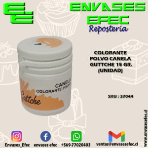 COLORANTE POLVO CANELA GUTTCHE 15 GR. (UNIDAD)