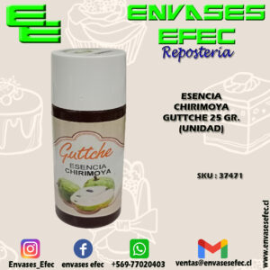 ESENCIA CHIRIMOYA GUTTCHE 25 GR. (UNIDAD)